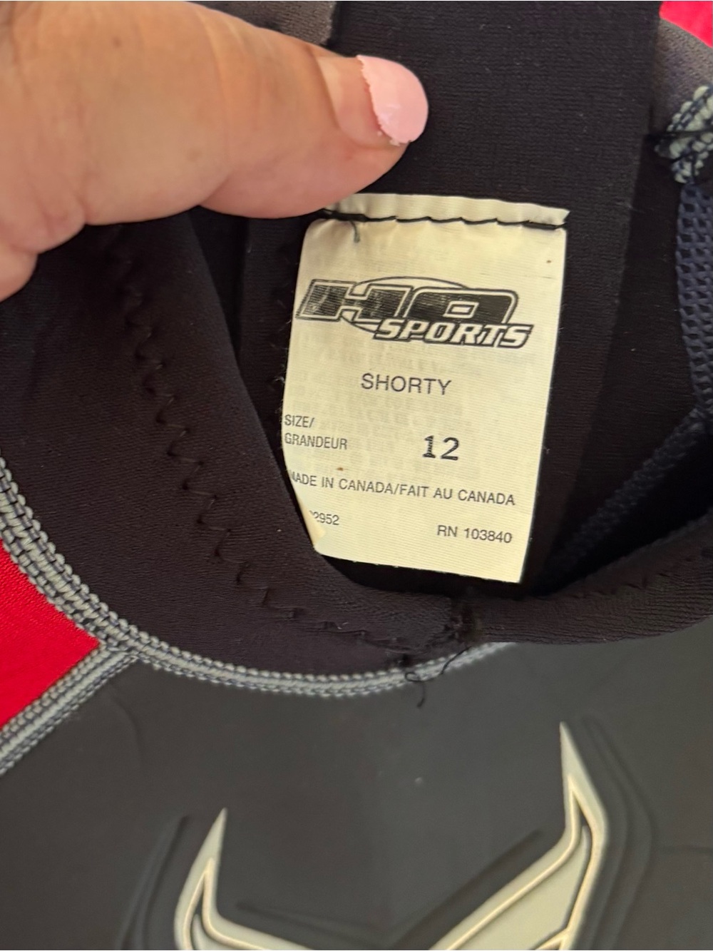 HO Sports Juniors Size 12 Shorty wet suit - Picture 7 of 9